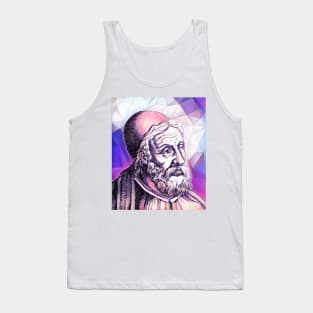 Al Tabari Pink Portrait | Al Tabari Artwork 8 Tank Top